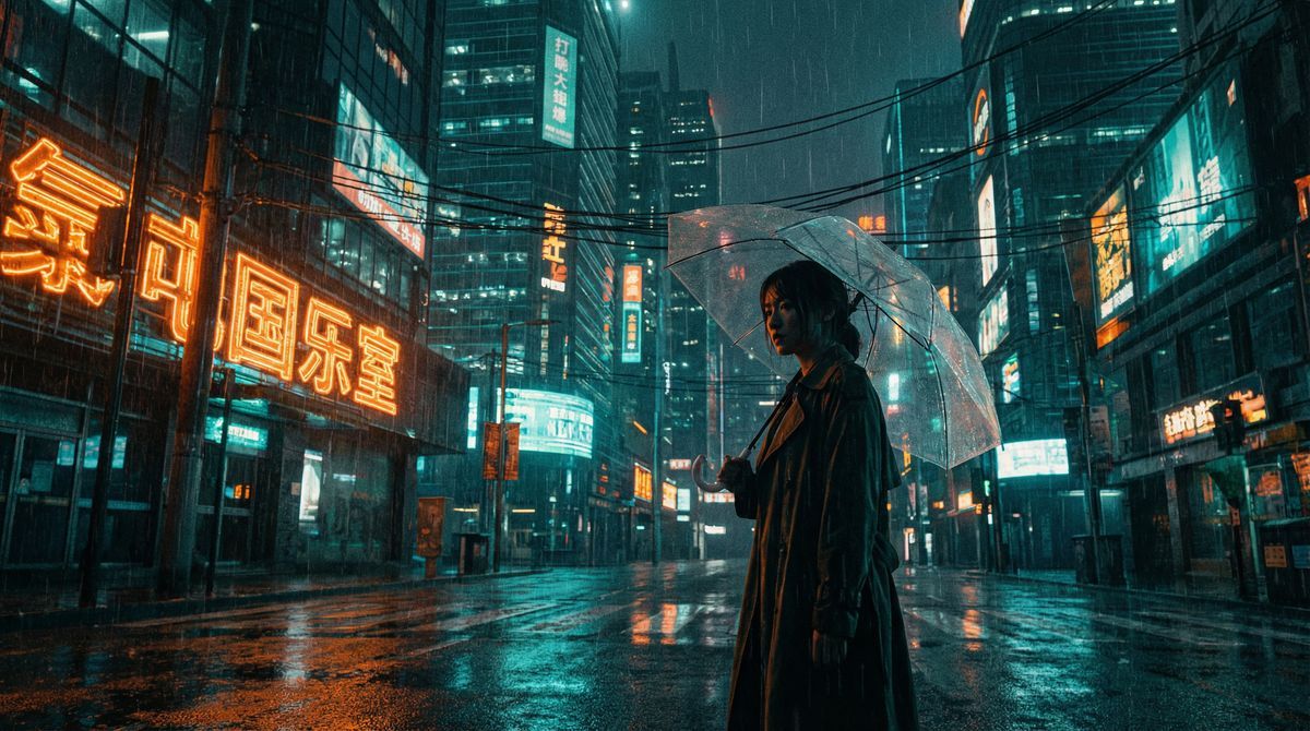 cad都市夜景短视频